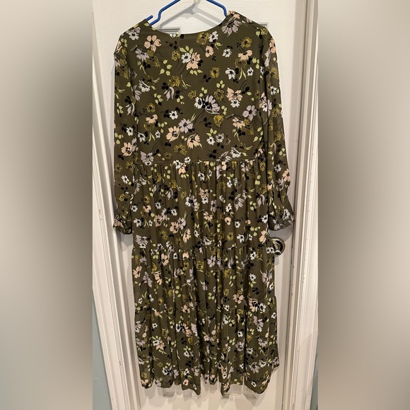 NWOT Madewell Floral Midi Dress - Picture 4 of 4